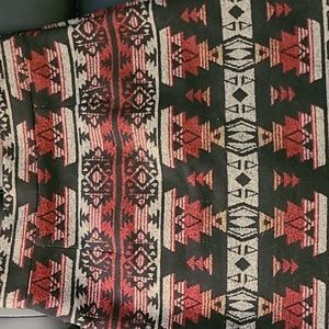 EUC Aztec skirt by Anthro